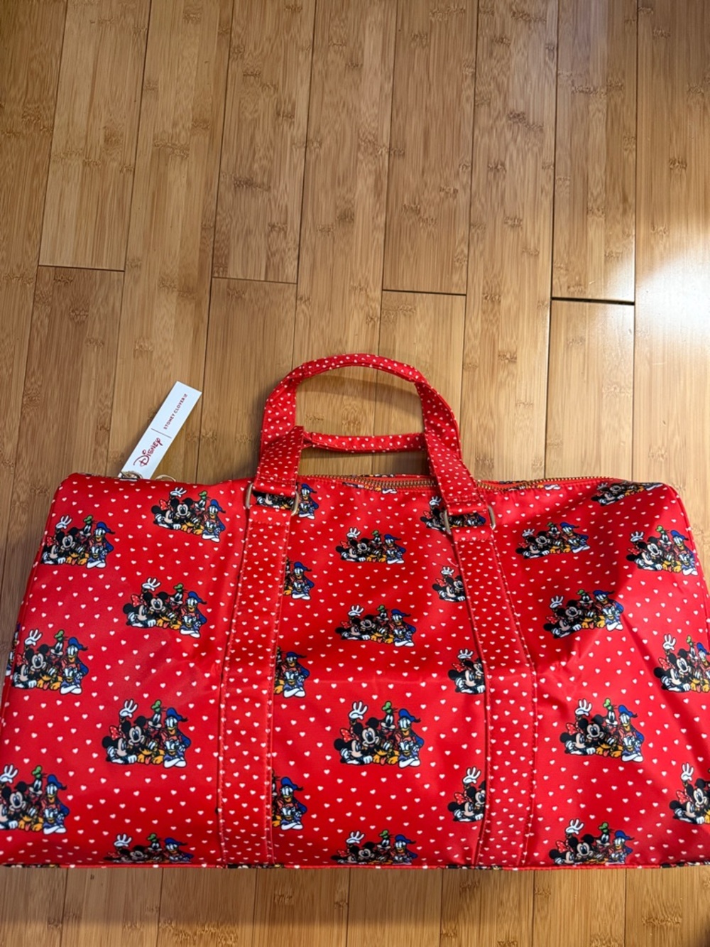 Stoney Clover Lane Disney Friends Forever Mickey Mouse  Duffle Bag NWT
